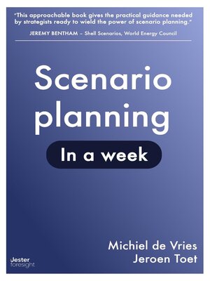 cover image of Scenario planning in a week